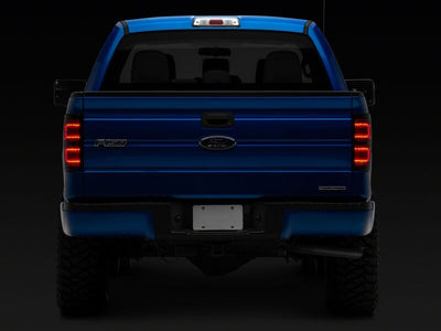 Raxiom 09-14 Ford F-150 Styleside Axial Series LED Tail Lights- Black Housing- Smoked Lens