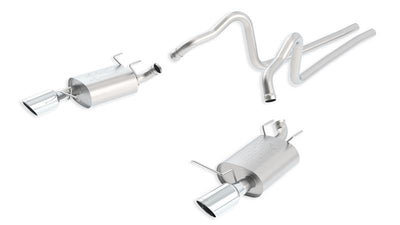 Borla 11-12 Ford Mustang 3.7L AT/MT RWD 2dr ATAK SS Catback Exhaust
