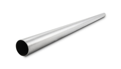 Vibrant 3in O.D. T304 SS Straight Tubing (16 ga) - 5 foot length