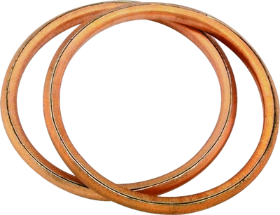 Bikers Choice 66-84 Shovelhead Choice Round Copper Exhaust Gaskets Pr
