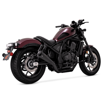 Vance & Hines HONDA 21-22 Rebel 1100 S/O Black Slip-On Exhaust
