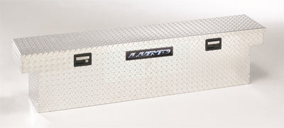 Lund Universal Aluminum Single Lid Cross Bed Box - Brite