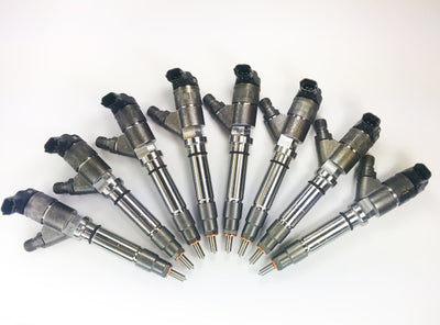 DDP 04.5-05 Chevrolet Duramax 6.6L LLY Brand New Injector Set - 50hp (20% Over)