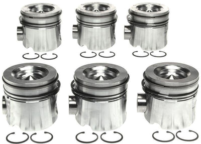 Mahle OE Cummins B 5.9L L6 .020 w/ PC Eng Set Piston Set (Set of 6)