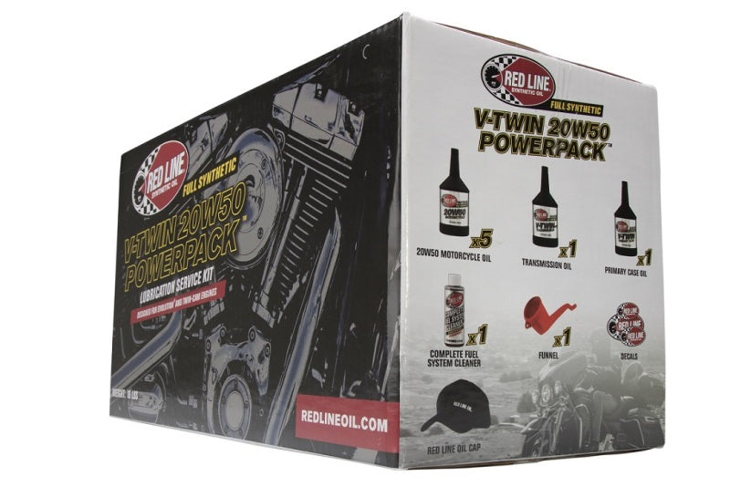 Mach Yeti Racing Red Line Big Twin 20W50 PowerPack – Mach Yeti Racing