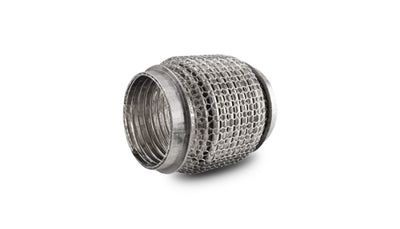 Vibrant SS Flex Coupling with Interlock Liner 2.50in I.D. x 4.00in Long