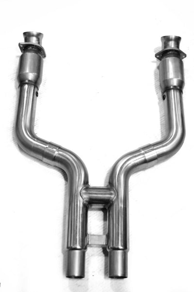 1-3/4" Header and GREEN (H) Connection Kit. 2011-2014 Mustang GT 5.0L 4V.