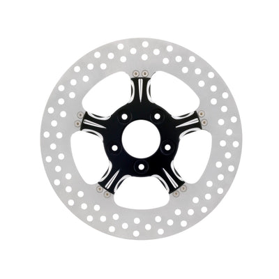 Performance Machine Disc/Carr 11.8 Fierce Rear - Contrast Cut Platinum