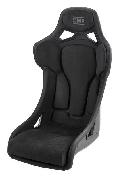 OMP RT Seat - Leather & Alcantara Black