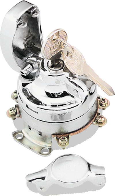 Twin Power 73-95 FL and Softail Electronic Fat Bob Ignition Switch Replaces H-D 68462-64 71501-73