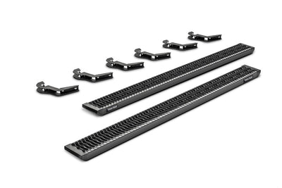 N-Fab Growler Fleet 99-16 Ford F-250/F-350 Crew Cab - Cab Length - Tex. Black