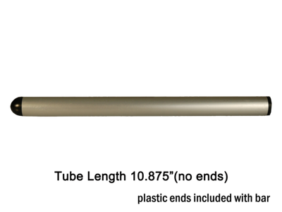 Vortex Racing Clip-On Standard Bar 10.875 Length- Silver
