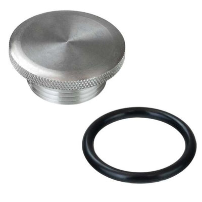 Moroso 1 1/4in-12 Thread Aluminum Knurled Filler Cap Kit