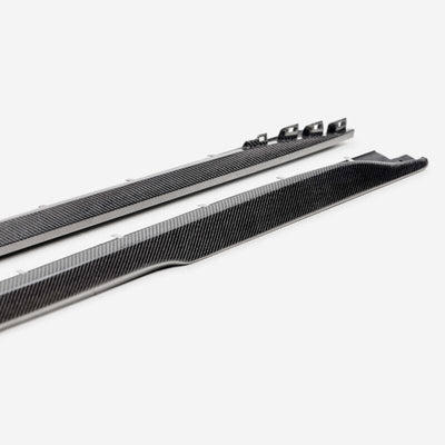 Anderson Composites 22-23 Cadillac CT5 Blackwing Type-ST Carbon Fiber Rocker Panel Extensions