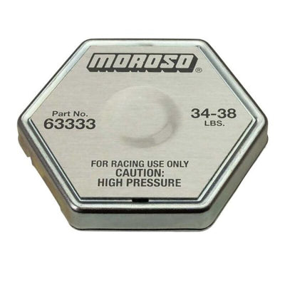 Moroso Racing Radiator Cap - 34-38 PSI