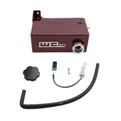 Wehrli 11-16 Chevrolet 6.6L LML Duramax OEM Placement Coolant Tank Kit - WCFab Red