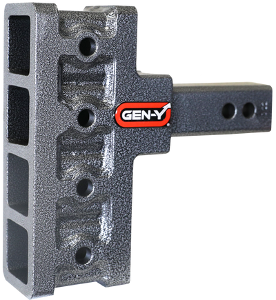 Gen-Y Mega Duty 2in Shank 5in Offset Drop 1.5K TW 10K (Hitch Only)