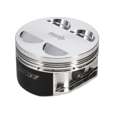 Manley Nissan GT-R 3.8L VR38DETT 99mm Bore 9.8:1 CR -2cc Dish Piston Set w/ Rings