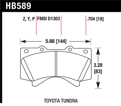 Hawk LTS Street Brake Pads
