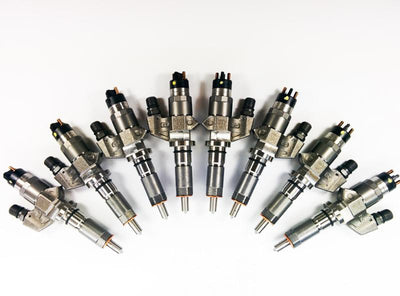 DDP 01-04 Chevrolet Duramax 6.6L LB7 Brand New Injector Set - 200hp (100% Over)