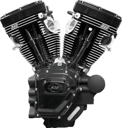 S&S Cycle 99-06 BT T124 Black Edition Longblock Engine - 640 GE Cams