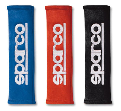 Sparco Belt Pad 2In Alcantara Blue