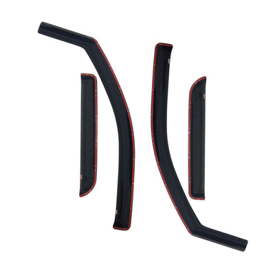 Westin 2007-2014 Chevrolet/GMC Tahoe/Yukon/Yukon Denali Wade In-Channel Wind Deflector 4pc - Smoke