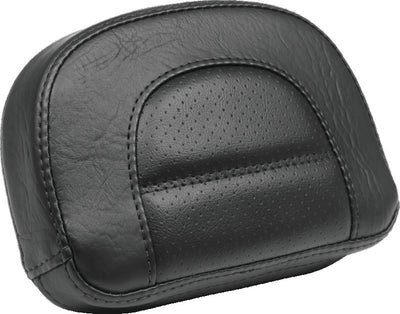 Mustang 01-08 Honda VT750DC Spirit Wide Touring 1PC Seat w/ Driver Backrest - Black