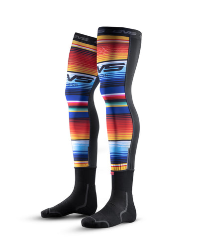 EVS Base Layer Fusion Sock Baja Multi - Large/XL