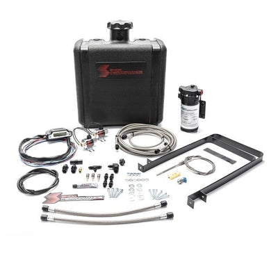 Snow Performance Stg 3 Boost Cooler Water Injection Kit Pusher (Hi-Temp Tubing and Quick-Fittings)