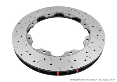 DBA 00-03 Audi A8 Quattro Front 5000 Series Drilled & Slotted Ring