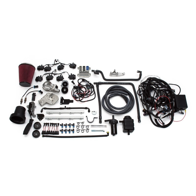 Mach Yeti Racing Edelbrock Crate Engine Eforce Supercharged Ls 416 CI w/ Complete EFI a ...