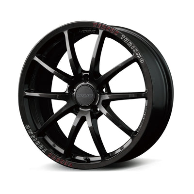 Versus VT125S 18X7.5 +45 5x108 Super Dark Gunmetal/MC/RAP (Red Clear)