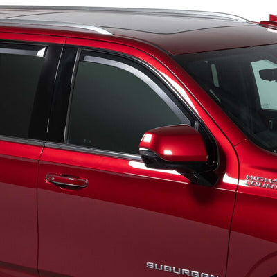 Putco 15-20 Ford Super Duty - Crew/Super/Regular Cab Element Matte Black Window Visors (Front Only)