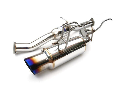 Invidia 88-91 CRX EF8 60mm (101mm tip) N1 Cat-back Exhaust