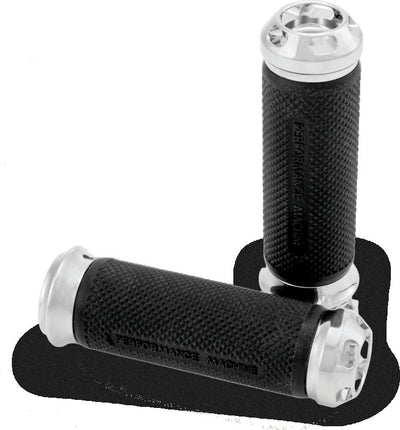 Performance Machine Handle Grip Set - Apex Cable - Chrome