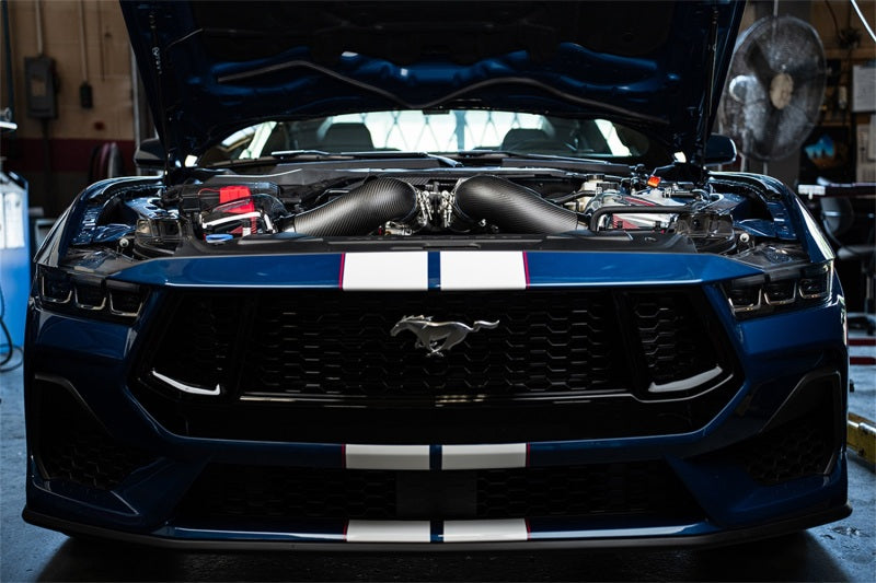 Mach Yeti Racing Corsa 24-25 Ford Mustang GT 5.0L V8 Carbon Fiber Cold Air Intake w/ Dr ...