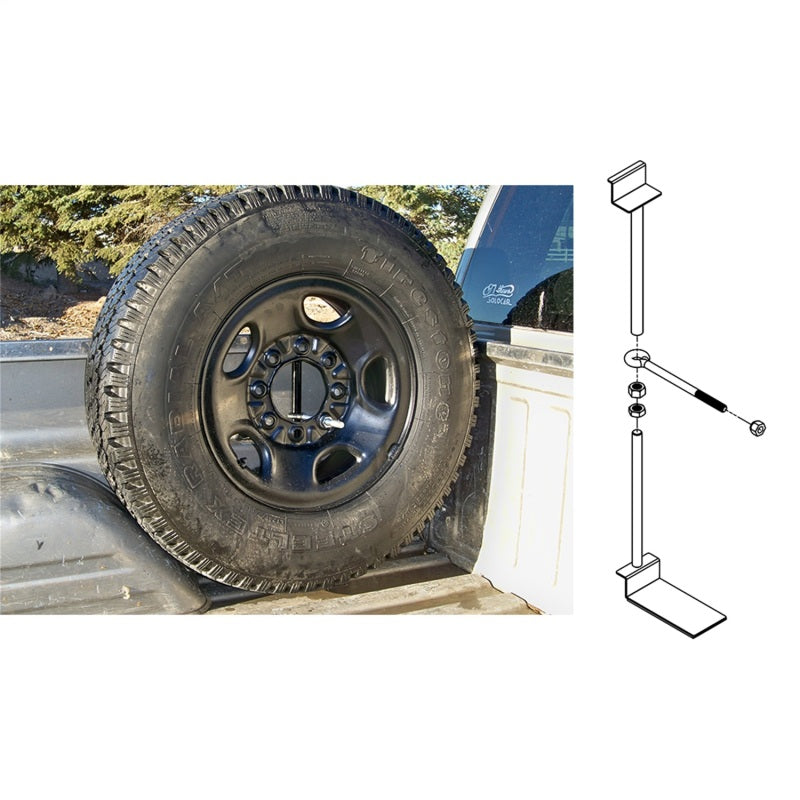 Titan Fuel Tanks Universal Spare Tire Buddy Mounting System – Mach Yeti ...
