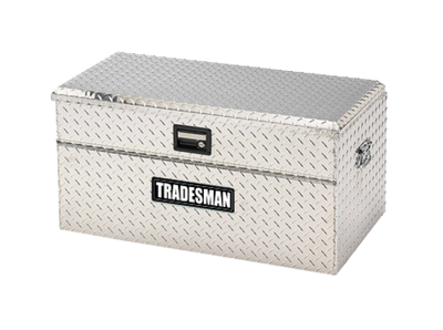 Tradesman Aluminum Flush Mount Truck Tool Box Full/Wide (48in.) - Brite