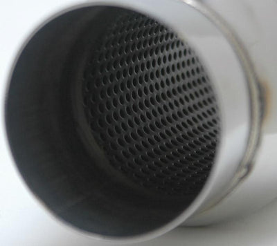 Vibrant SS Resonator (Standard Design) 3in inlet/outlet x 12in long