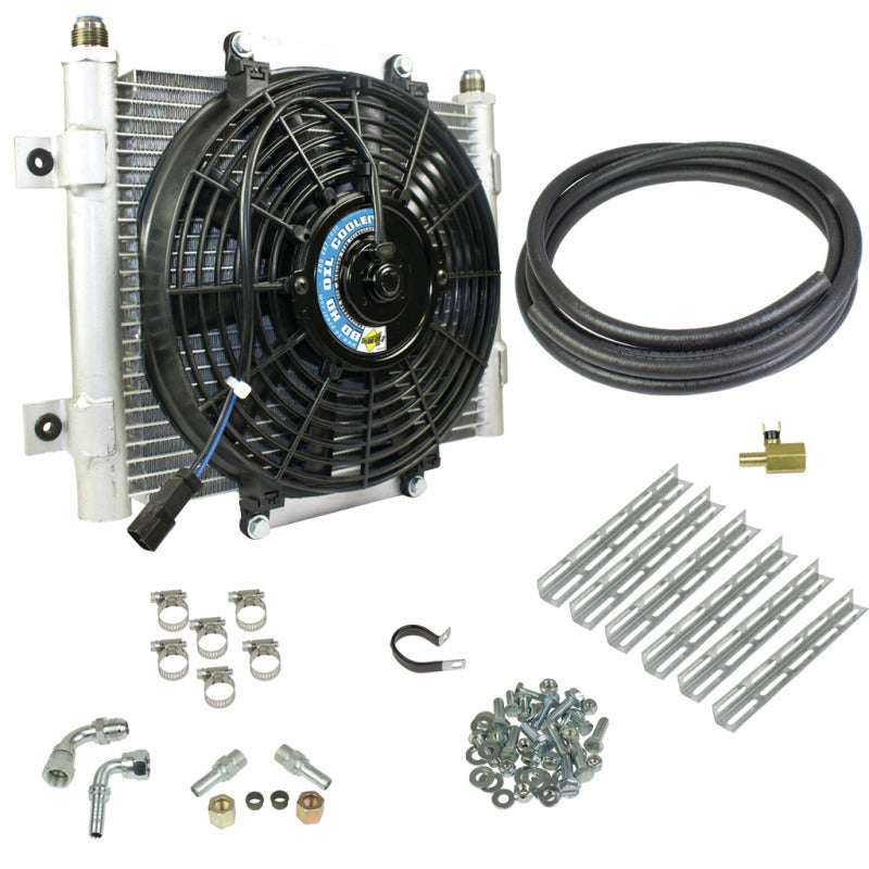 BD Diesel Xtruded Trans Oil Cooler - 5/16 inch Cooler Lines – Mach Yeti ...
