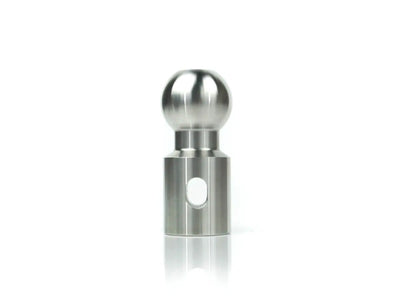 Weigh Safe 1-7/8in Tow Ball (7.5K Rating) - Stainless Steel