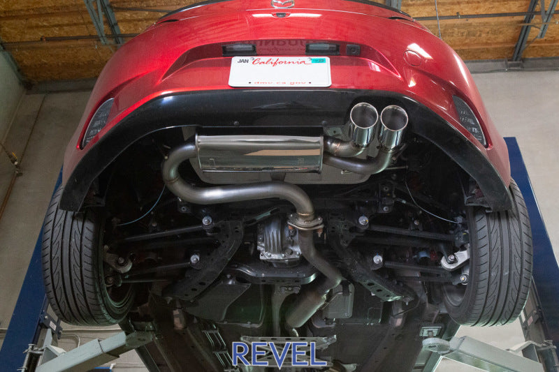 Mach Yeti Racing Revel 16-20 Mazda MX-5 Medallion Touring-S Catback Exhaust - Dual Tip ...