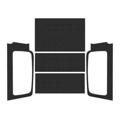 DEI 04-06 Jeep Wrangler LJ Unliminted Headliner Complete Kit - Black