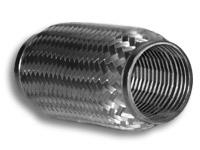 Vibrant SS Flex Coupling without Inner Liner 2.5in inlet/outlet x 6in long