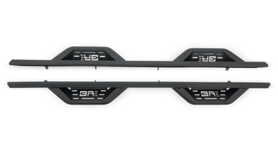 Body Armor 4x4 07-19 Chevrolet Silverado 2500/3500 Crew Cab Ambush Side Steps - Black