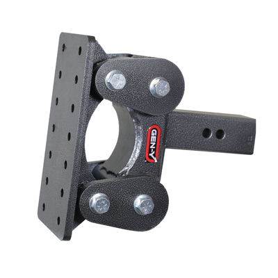 Gen-Y The Boss Torsion-Flex Pintle Plate 2.5in Shank 5.5in Drop 1.7K TW 16K Hitch
