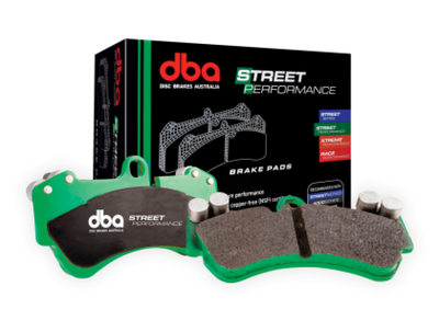 DBA 24-26 Ford Mustang (390mm Front Rotor) Rear SP Performance Brake Pads