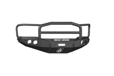 Road Armor 99-04 Ford F-250 Stealth Front Winch Bumper w/Lonestar Guard - Tex Blk