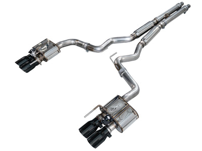AWE Tuning 18-23 S550 Mustang GT SwitchPath Exhaust - Diamond Black Tips